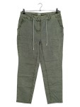 Vorschaubild 1 von Damen Jeans Straight Leg Hose Oliv Gr. W32 L28 Kordelzug