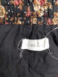 Vorschaubild 3 von Noemie & Co Damen Volantrock Blumenmuster Rüschen Schwarz Gr. 36 S