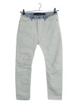 Vorschaubild 1 von Jeans Straight Leg Damen Weiß Gr. W25/34/XS Baumwolle Uni Modern Freizeit