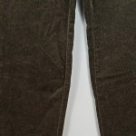 Vorschaubild 4 von Cordhose Damen Braun Gr. 38 Uni Knopf Baumwolle Casual Hose