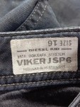 Vorschaubild 3 von Jeans Regular Fit Herren Schwarz Gr. W33/42/XXS Baumwolle Uni Urban Logo