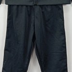 Vorschaubild 5 von Kinder Trainingsanzug Gr. 98 Schwarz Logo-Print Polyester Sportlich
