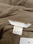 Vorschaubild 2 von Hemdblusenkleid Damen Grün Gr. 38 M Freizeit Viskose Midikleid Uni