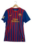 Vorschaubild 1 von FC Barcelona Trikot Heim 2011/2012 Qatar Foundation Gr. 46 S Herren Blau