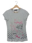 Vorschaubild 1 von Kinder T-Shirt Gr. 146 Affe Motiv Glitzer Grau Baumwolle