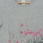 Vorschaubild 3 von Kinder T-Shirt Gr. 146 Affe Motiv Glitzer Grau Baumwolle