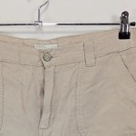 Vorschaubild 3 von Cargo Shorts Damen Beige Gr. 38 Baumwolle Casual Short Hose