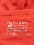 Vorschaubild 2 von Herren T-Shirt Rot Gr. 44/XXL Kurzarm Baumwolle Casual Knopfleiste