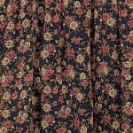 Vorschaubild 4 von Noemie & Co Damen Volantrock Blumenmuster Rüschen Schwarz Gr. 36 S