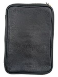 Vorschaubild 1 von Etui Damen Organizer Business Tasche Leder Schwarz 24x17 cm Reißverschluss