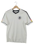Vorschaubild 1 von DFB Deutschland Fan Trikot 2010 Heim Kurzarm Weiß Gr. 36 S Polyester