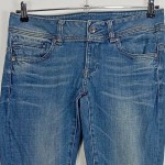 Vorschaubild 3 von Bootcut Jeans Herren Blau Gr. W32/48/M Baumwolle Uni Casual Freizeit