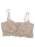 Vorschaubild 1 von Bikini-Oberteil Damen Gr. 38/M Mehrfarbig Polyester Blumenmuster