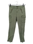 Vorschaubild 1 von Damen Cargohose Khaki Grün Gr. 38 W29 Baumwolle Freizeit L28