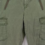 Vorschaubild 3 von Damen Cargohose Khaki Grün Gr. 38 W29 Baumwolle Freizeit L28