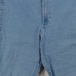 Vorschaubild 3 von High Waist Jeans Damen Blau Uni Baumwolle Gr. W30 L28