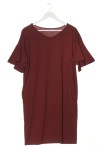 Vorschaubild 1 von Uniqlo Shirtkleider braunrot Größe 38