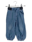 Vorschaubild 1 von Jogger Balloon Fit Kinder Hose Blau Gr. 98 Baumwolle Casual