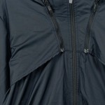 Vorschaubild 3 von Herren Regenjacke Kapuze Outdoor Blau Gr. 52 XL Polyester