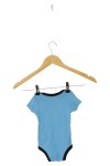 Vorschaubild 2 von Baby Body Gr. 68 Blau Fußball Motiv Kurzarm Baumwolle