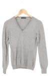 Vorschaubild 1 von FIRENZE Pullover Damen Gr. 32/XS Grau Casual Baumwolle