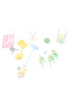 Vorschaubild 2 von Spielfiguren-Set Komplett Kinder Gartenmöbel Zubehör Blumen Mehrfarbig