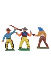 Vorschaubild 2 von Spielfiguren-Set Komplett Cowboys Western Figuren Mehrfarbig Kinder