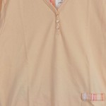 Vorschaubild 3 von Schlafanzug Damen Gr. 40/L Orange Baumwolle Polyester Kariert Komfortabel