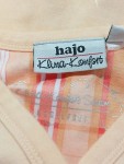 Vorschaubild 2 von Schlafanzug Damen Gr. 40/L Orange Baumwolle Polyester Kariert Komfortabel