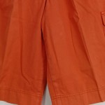 Vorschaubild 4 von Cargo Shorts Damen Orange Gr 38 W29 Baumwolle Freizeit Hose