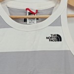 Vorschaubild 3 von Top Damen Gr. 36/S Grau Baumwolle Gestreift Sportlich Ärmellos