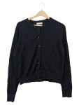 Vorschaubild 1 von Strickjacke Damen Cardigan Schwarz Knopfleiste Langarm Gr. 40 L Basic