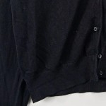 Vorschaubild 4 von Strickjacke Damen Cardigan Schwarz Knopfleiste Langarm Gr. 40 L Basic