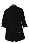 Vorschaubild 2 von Damen Jumpsuit Overall Gr. 36/S Schwarz Baumwolle Elegant