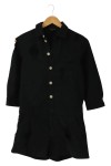 Vorschaubild 1 von Damen Jumpsuit Overall Gr. 36/S Schwarz Baumwolle Elegant