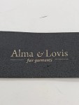 Vorschaubild 3 von Alma & Lovis Ledergürtel schwarz Größe 90
