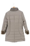 Vorschaubild 2 von Damen Steppmantel Gr. 36/S Grau Casual Elegant Jacke
