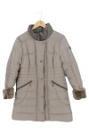 Vorschaubild 1 von Damen Steppmantel Gr. 36/S Grau Casual Elegant Jacke