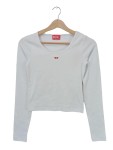 Vorschaubild 1 von Diesel Longsleeves weiß Größe 36