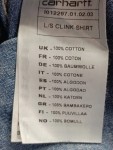Vorschaubild 4 von Carhartt Jeanshemden blau Größe 38