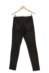 Vorschaubild 2 von Jeans Slim Fit Damen Braun Gr. 34 Baumwolle Uni Freizeit L30