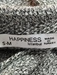 Vorschaubild 3 von Happiness Strickwesten hellgrau Größe 36
