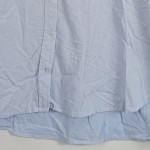 Vorschaubild 4 von Hemdbluse Damen Langarm Baumwolle Gestreift Blau Gr. 52 6XL Knopfleiste