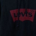 Vorschaubild 4 von Kapuzenpullover Hoodie Schwarz Logo Print Gr. 50 L Herren Casual