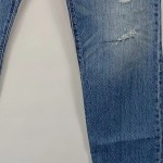 Vorschaubild 3 von 501 CT Jeans Straight Leg Damen Blau Gr. W33 L30 Baumwolle