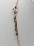 Vorschaubild 3 von Halskette mit rundem Anhänger Gold Damen Schmuck Kette