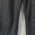 Vorschaubild 4 von Jogginghose Damen Grau Gestreift Freizeithose Gr. 42 XL Logo