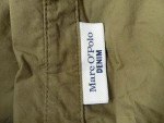 Vorschaubild 2 von Hemdblusenkleid Baumwolle Uni Oliv Damen Gr. 42 XL Freizeit