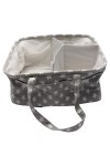 Vorschaubild 1 von Wickeltasche Grau Sterne Baby Organizer Windeltasche Utensilientasche