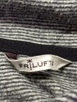 Vorschaubild 3 von Kapuzenpullover Kinder Hoodie Langarm Gestreift Grau Gr. 116 Herbst